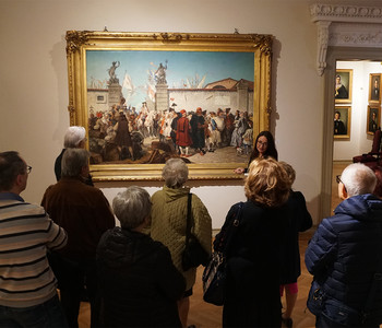 Museo Revoltella, 17 novembre 2019. Visita guidata alla Biblioteca di Pasquale Revoltella.